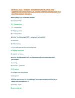 Echo Review Exam 2 2024-2025 Q & A