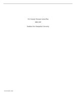 10-2 Journal: Personal Action PlanMBA 699Southern New Hampsh