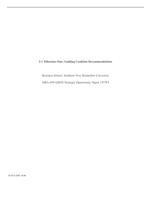 2-1 Milestone One: Guiding Coalition RecommendationsBusiness