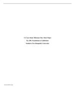 2-2 Case Study Milestone One: Short PaperPsy 200: Foundation