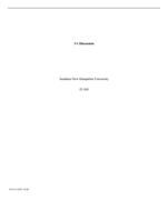 3-1 DiscussionSouthern New Hampshire UniversityIT-505 09:35: