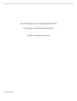 ACC-691 Detection of Fraud / Financial Statements 22TW34-2 S