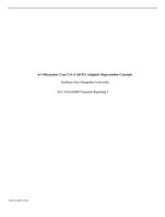6-1 Discussion: Case C11-4 AICPA Adapted: Depreciation Conce