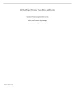 6-2 Final Project Milestone Three: Ethics and DiversitySouth