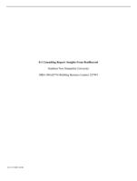 8-1 Consulting Report: Insights From RealRecruitSouthern New