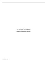 ACC 202 Module Three AssignmentSouthern New Hampshire Univer