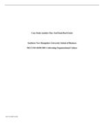 Case Study number One: SeaCloud Real EstateSouthern New Hamp