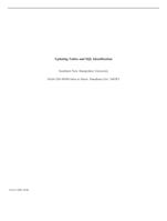 Updating Tables and SQL IdentificationSouthern New Hampshire