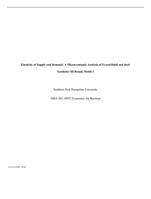 Elasticity of Supply and Demand: A Microeconomic Analysis of