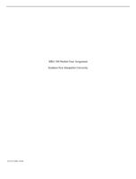 MBA 540 Module Four Assignment Southern New Hampshire Univer