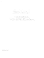 Module 1  Memo: Integration of InnovationSouthern New Ham