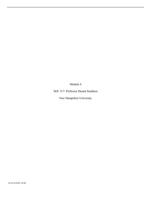 Module 4SOC 317: Professor Durant Southern New Hampshire Uni