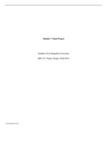 Module 7: Final ProjectSouthern New Hampshire University QSO