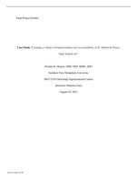 Final Project DrafterCase Study "Creating a Culture of Empow