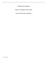 1-8 Milestone One: BackgroundSouthern New Hampshire Universi