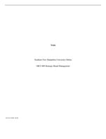 TeslaSouthern New Hampshire University Online MKT-400 Strate