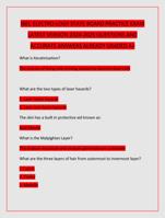 IBEC ELECTRO-LOGY STATE BOARD PRACTICE EXAM  LATEST VERSION 2024-2025 QUESTIONS AND  ACCURATE ANSWERS ALREADY GRADED A+