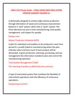 WGU C215 Study Guide  FINAL EXAM 2024-2025 LATESR  VERSION ALREADY GRADED A