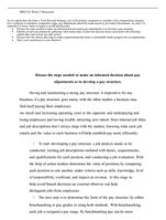 As an organization develops a Total Rewards Strategy, one of