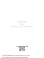 LAS 432 Week 6 Course Project Code of Ethics Assignment (GRADED A)