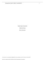 LAS 432 Week 5 Course Project Assignment Equity Impact Assessment (GRADED A)