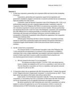 Business Law (Corporation) Activity 2 and 3