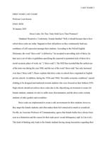 ENGL 001B - ESSAY #1 (SOCIAL ISSUES)