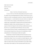 ENGL 001B - ESSAY #2 (SOLTERAS - EVALUATION)