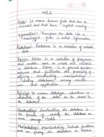 DBMS Handwritten Notes  Complete Guide for Exams & Interviews