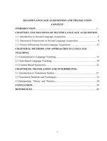SECOND LANGUAGE ACQUISITION AND TRANSLATION