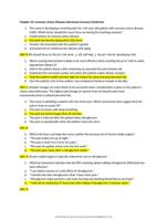 Med Surg (NUR201)Exam 2 study guide practice questions