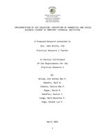 The Implementation of Sex Education