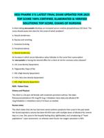 HESI PHARM 315 LATEST FINAL EXAM UPDATED FOR 2025 TOP SCORE