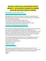 OB EXAM 3 LATEST FINAL EXAM UPDATED FOR 2025  GRADED A+