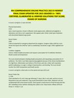 RN COMPREHENSIVE ONLINE PRACTICE 2023 B NEWEST  FINAL EXAM UPDATED FOR 2025 GRADED A+