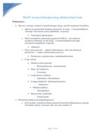 NR 507 Advanced Pathophysiology Midterm Study Guide