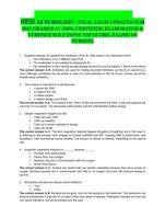 HESI A2 V2 BIOLOGY - FINAL EXAM UPDATED FOR  2025 GRADED A+