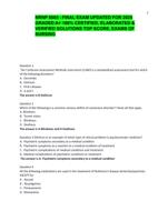 NRNP 6665 - FINAL EXAM UPDATED FOR 2025  GRADED A+