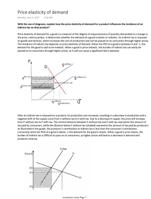 price elasticity of demand and its impact on indirect tax