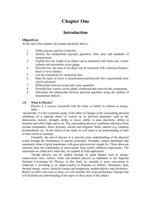 Objectives: At the end of this chapter, the student should be able to: