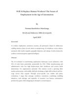 Will AI Replace Human Workers? The Future of Employment in the Age of Automation