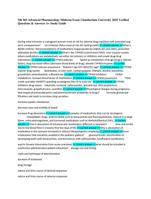 NR 565 Advanced Pharmacology Midterm Exam | Chamberlain University | 2025 Verified Questions & Answers | A+ Study Guide