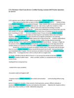 CNA Hartmans Final Exam Review | Certified Nursing Assistant 2025 | Practice Questions & Answers