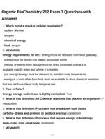 Organic BioChemistry 212 Exam 3 Questions with Answers | Verified & Accurate