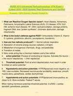 NURS 5315 Advanced Pathophysiology UTA Exam 1 (Latest 2025- 2026 Update) Real Questions and Verified Answers 100%
