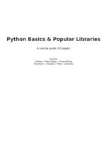 python basic project for advanced