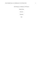 Staff Shortage as a Hindrance to Nursing Practice