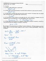 LE/EECS 3213  Quiz #2 Answers E Communication Networks Fall 201.4