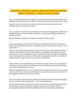 ATI RN Fundamentals Practice Tests A & B