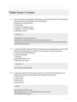Patho Exam 3 review